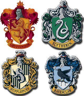 Símbolos de las cuatro casas de Hogwarts