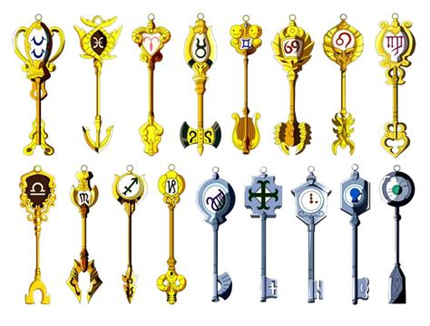 Lucy Heartfilia con sus llaves de espíritu celestial