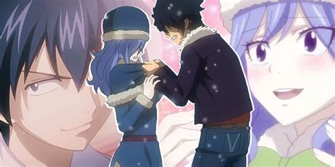 Ilustración de Juvia y Gray luchando bajo el hechizo Ice Lock