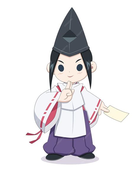 Ilustración de un onmyoji