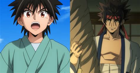 Sanosuke y Yahiko discutiendo