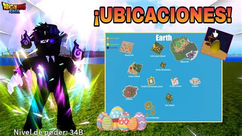 Mapa de las ubicaciones clave en Dragon Ball Z