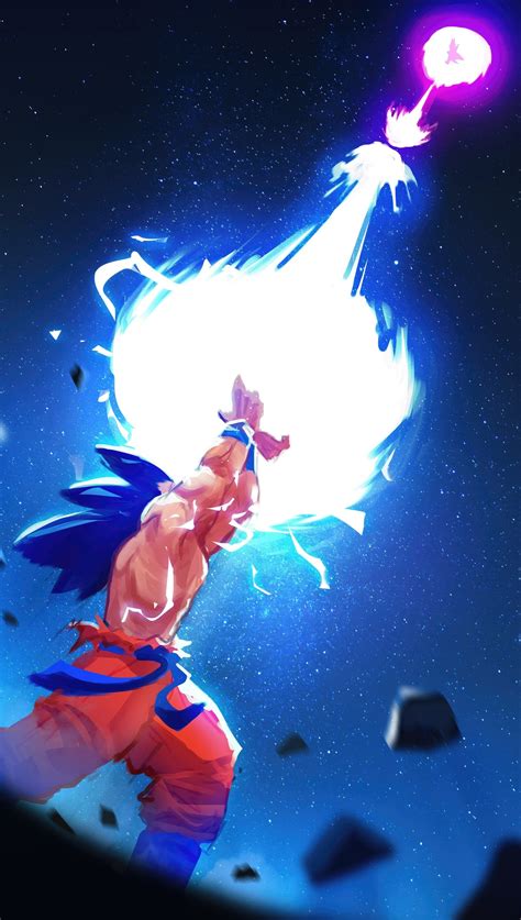Ilustración de Goku y Vegeta