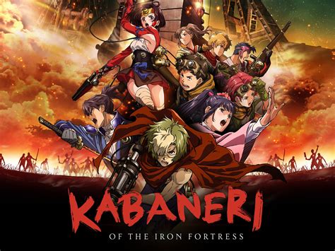 trenes fortificados y zombis en Kabaneri of the Iron Fortress