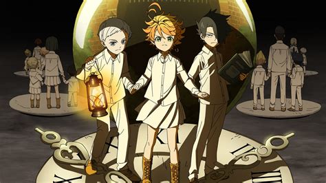niños descubriendo un secreto en The Promised Neverland