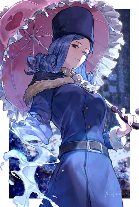 Kana Alberona y Juvia Loxar luchando juntas contra Freed Justine