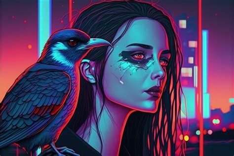 Ilustración de vampiros en un entorno urbano nocturno