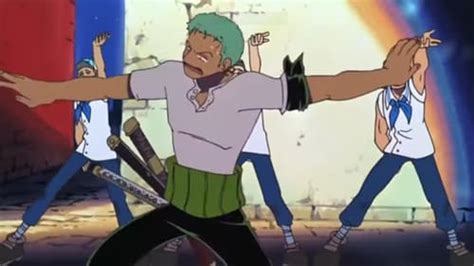 Jango realizando su baile hipnótico en One Piece
