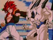 Gogeta dominando fácilmente a Super Yi Xing Long