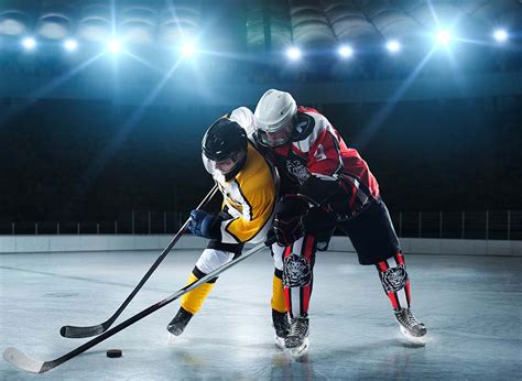 Pareja de hockey sobre hielo
