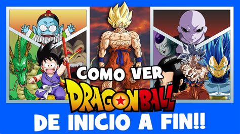 Logos de las plataformas donde se puede ver Dragon Ball