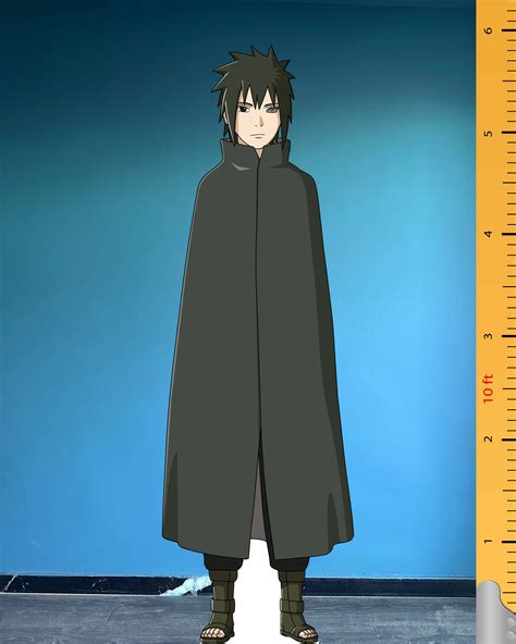 Sasuke Uchiha con el símbolo de Hokage