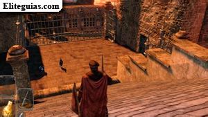 Mapa de ubicación del Campanario Sol en Dark Souls 2