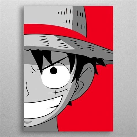 Lienzo de One Piece con acabado mate