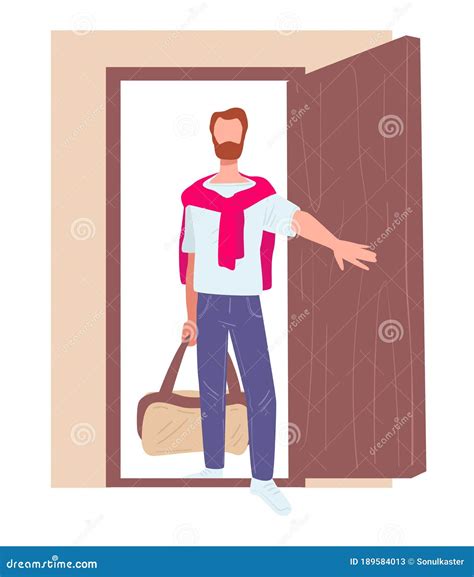 Ilustración de un personaje regresando en el tiempo