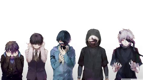Evolución de Kaneki Ken a lo largo de la serie