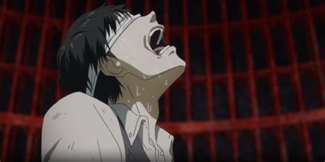 Aspecto de Kaneki Ken tras la tortura por Yamori