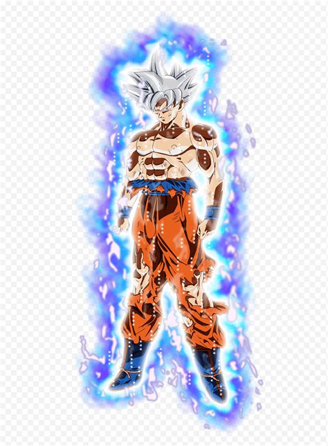 Gogeta en su forma Ultra Instinto con un aura brillante.