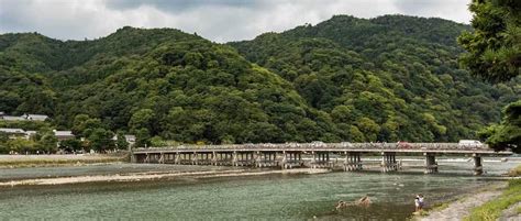 Puente Togetsuko en Arashiyama, Kioto