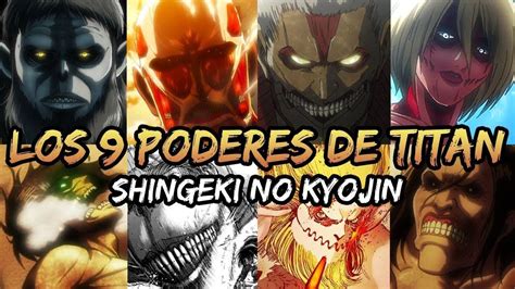 Infografía de los Nueve Titanes.