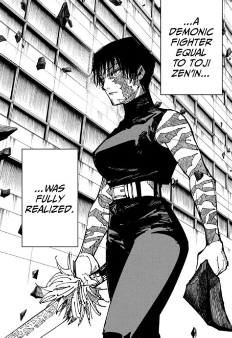 Maki Zen'in con su nuevo look