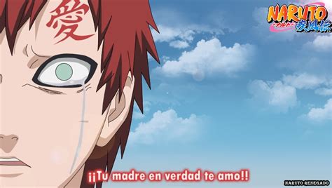 Gaara llorando tras herir a Yashamaru