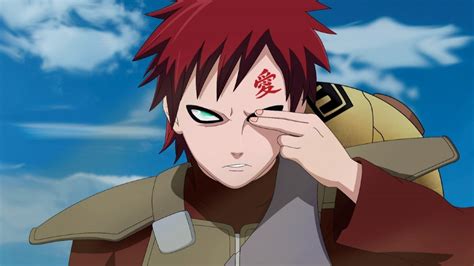 Gaara usando su técnica de manipulación de arena