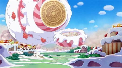 Mapa de Whole Cake Island mostrando la ruta hacia Cacao Island