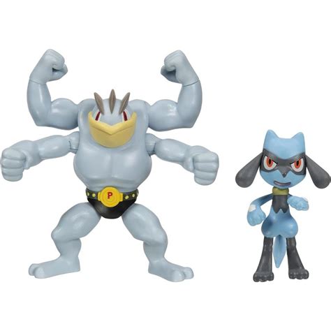 Diagrama mostrando los 4 brazos de Machamp y sus capacidades ofensivas