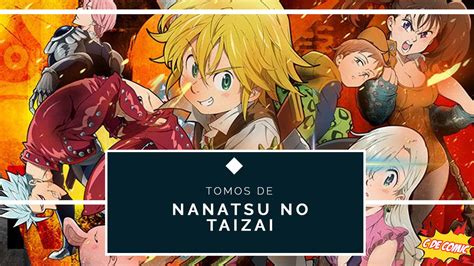 Portadas de los volúmenes del manga Nanatsu no Taizai