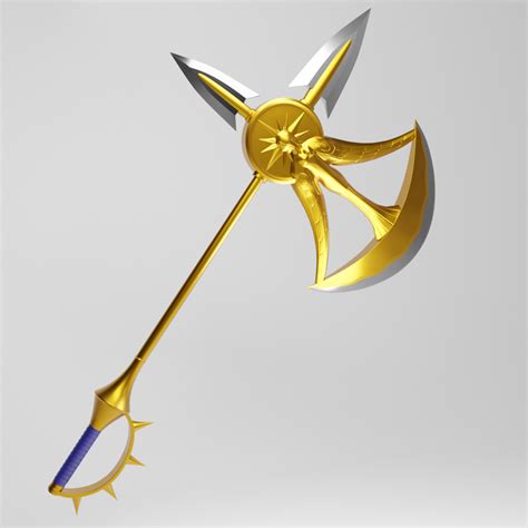 Diseño del Hacha Divina Rhitta