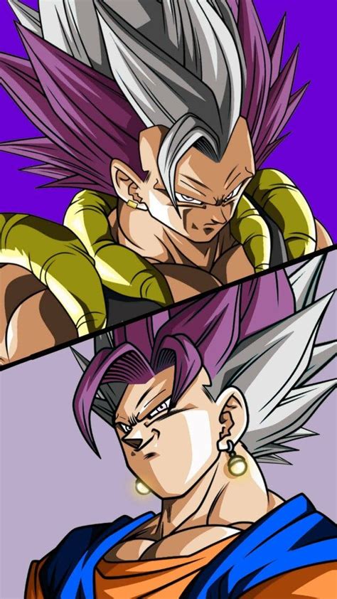Ilustración de Gogeta con Ultra Instinto y Ultra Ego