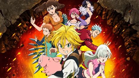 Collage de animes similares a The Seven Deadly Sins