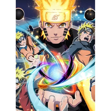 Póster promocional de Naruto