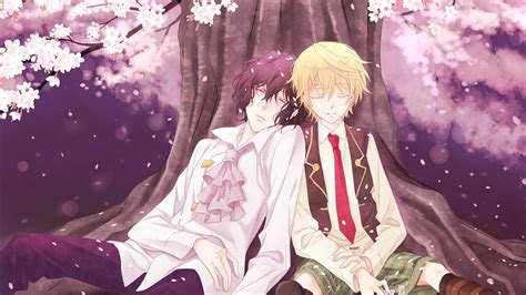Collage de escenas de anime yaoi