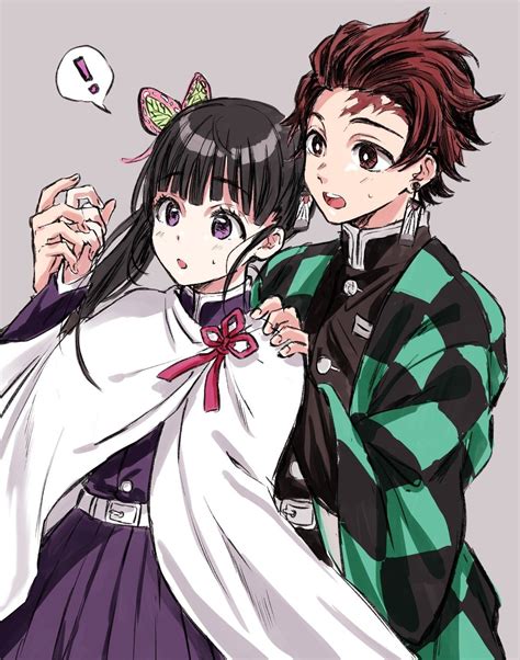 Kanao Tsuyuri y Tanjiro Kamado
