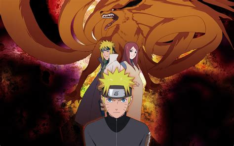 Familia Uzumaki con Kurama