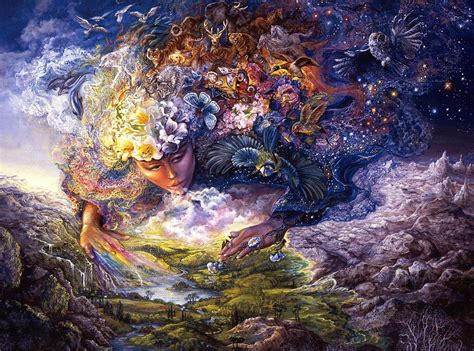 Representación artística del Caos como entidad primordial