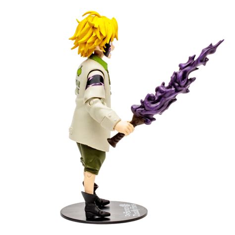Figura de Meliodas en modo demonio con detalles intrincados