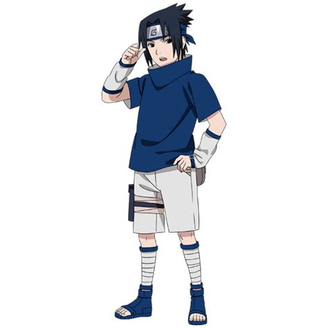 Sasuke Uchiha en modo Super Deformed (SD)