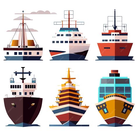Ilustración de diferentes tipos de barcos en One Piece Treasure Cruise