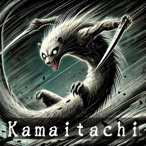 Ilustración de un Kamaitachi