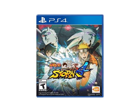 Portada de un videojuego de Naruto con Sasuke como personaje principal