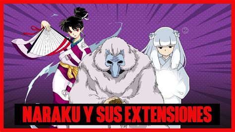 Diagrama de las extensiones de Naraku: Kanna y Kagura