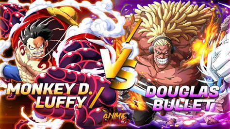Monkey D. Luffy luchando contra Douglas Bullet