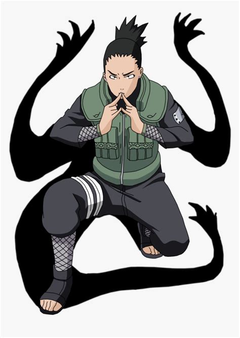 Diagrama de la técnica de Posesión de Sombras de Shikamaru Nara