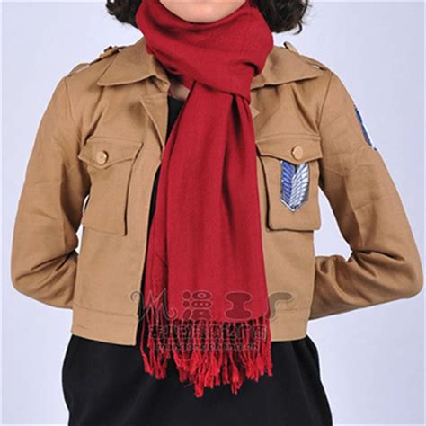 Mikasa Ackerman con su bufanda