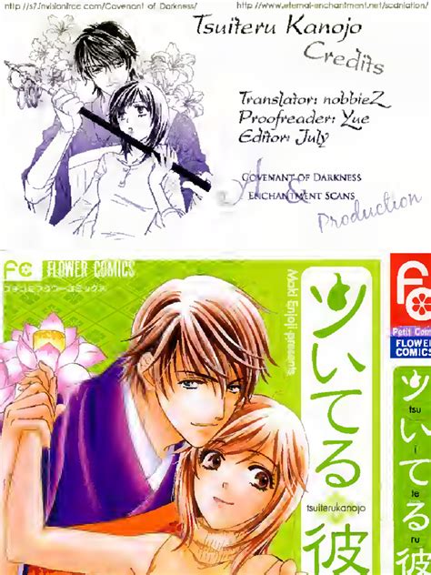 Portada del manga Tsuiteru Kanojo