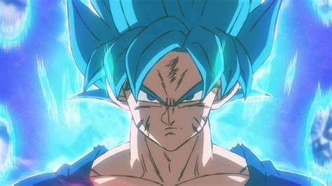 Goku en estado Supersaiyano Azul