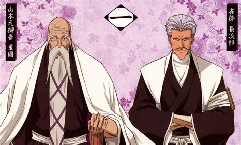 Personajes de Bleach: Sosuke Aizen y Shigekuni Genryusai Yamamoto